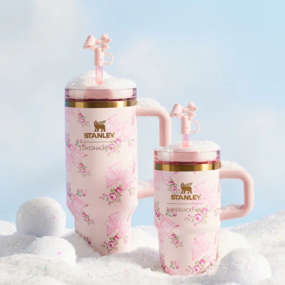 Stanley X LoveShackFancy 40 oz Quencher H2.O FlowState Tumbler